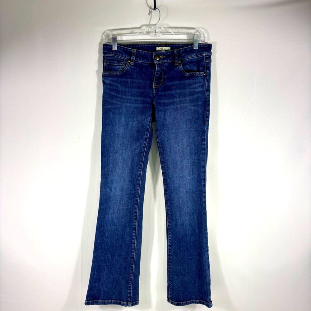 CAbi Dark Blue Women's Boot Cut Jeans Size 4 G0128